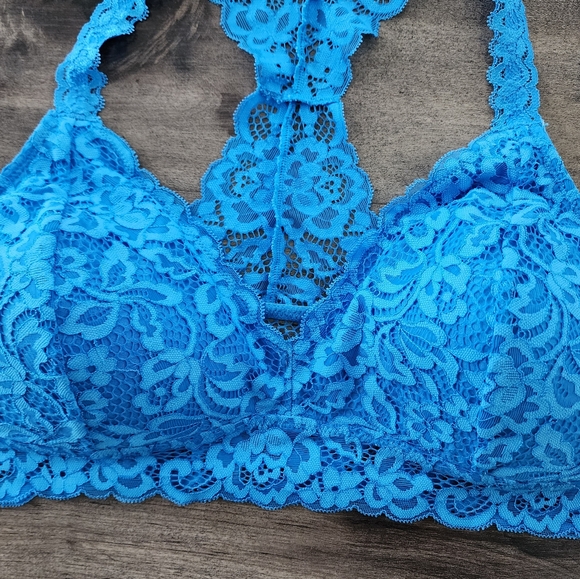 Xhilaration Racerback Wireless Padded Bralette Blue Women's XL NWT - Picture 6 of 16